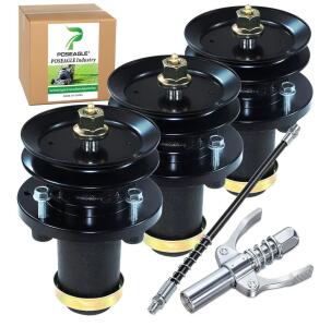 3-Pack Spindle Assembly For Husqvarna TS 354XD Riding Mowers