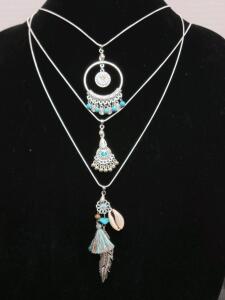 (3) Turquoise Necklaces