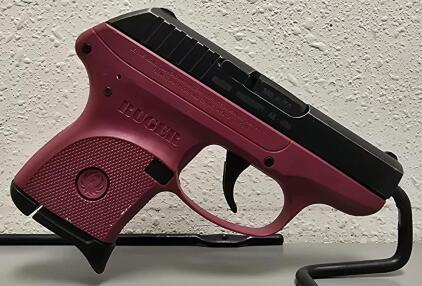 Ruger LCP .380 ACP Pink Frame, Black Slide, Semi-Auto Pistol, Serial 371295814