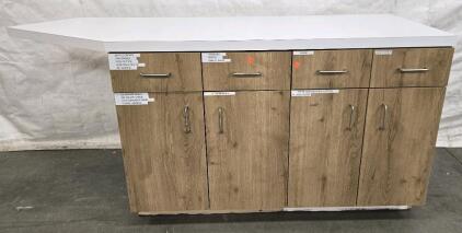 Kitchen Cabinet Set 72" x 34" x 24"