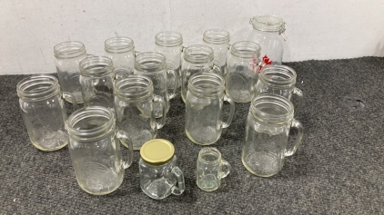 Mason Jars With Handles