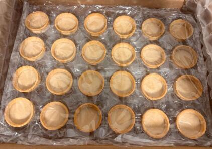 (76) Boxes/1 Pallet of Bakersland Tart Shells For Baking 2.1&rdquo; (48) Per Box