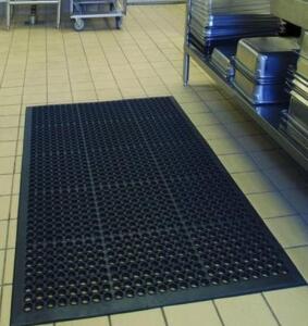 Rubber Floor Door Mats Outside Entrance Black