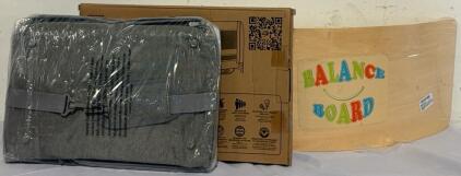 Large Cat Carrier, Toddler Bed Rail & Balance Board