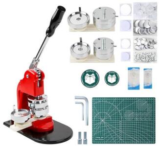 DIY Button Maker Machine W/ Multiple Sizes