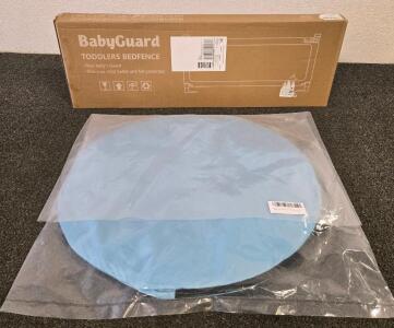 BabyGuard Toddler Bed Fence & Baby Pop-Up Tent