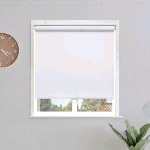 Cordless Roller Shades Blackout Blinds for Windows Room Darkening Rolled Up Shades with Spring System, UV Protection Window Shades Door Blinds for Home and Office