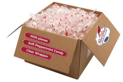 (4) Boxes 1000 Count Peppermint Puff Candies