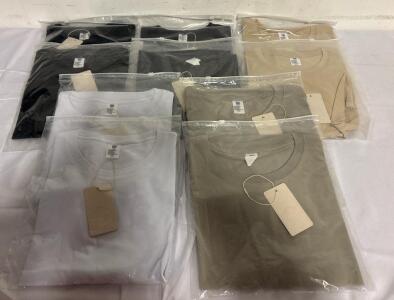 (10) Men&rsquo;s 6XL 100% Cotton T Shirts