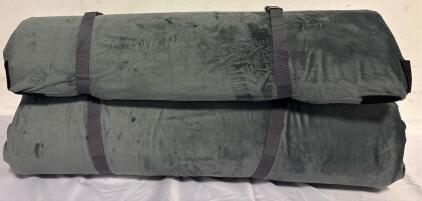 Cymula Mattress Gap Filler, High Density Foam, Machine Washable 75&rdquo;x30&rdquo;x3&rdquo; Gray