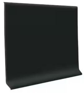 Flexco TP Rubber Cove Base Black Dahlia 1/8-in T x 6-in W x 1440-in L Prefinished Thermoplastic Rubber Wall Base Floor Moulding Trim