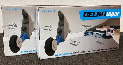 (2) Delko Tapers For Drywall Taping