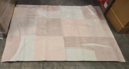 (1) 5x7 Beige Rug And (2) 2x10 Runners