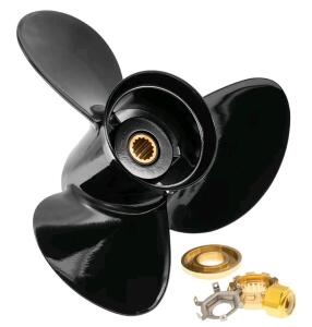 Mercury Outboard Boat Propeller, 14 1/2 x 19 Pitch, Aluminum