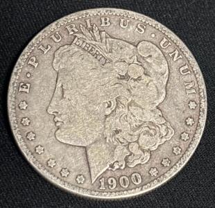 1900-O Liberty Morgan Dollar 90% Silver Coin