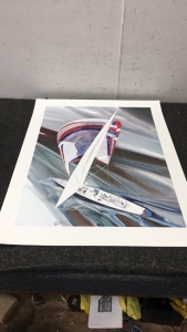 William Bond &ldquo; Cup Contender&rdquo; Sailboat Print