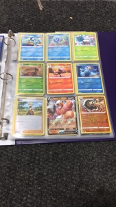 Binder With (72) Pokémon Cards Holos and Full arts