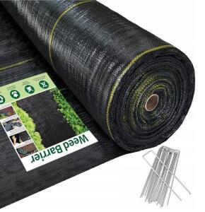 4ft x300ft Black Weed Barrier