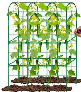 6ft Metal Trellis For Climbing Plants And Vegetables
