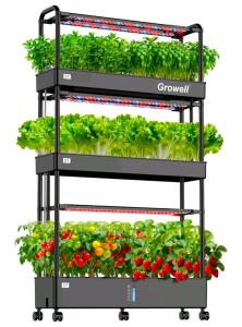 Indoor LED Hydroponic System- 3 Layer Design