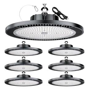 High Bay LED Ceiling Lights, (6) Pack Super Bright 200W LED