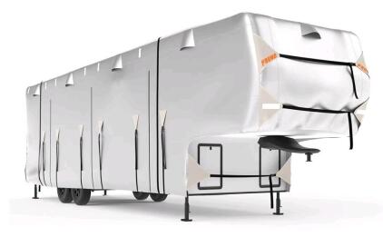 FRUNO Oxford Fabric 5th Wheel RV Cover Fits 29'-33'