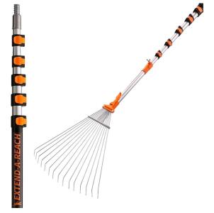 Extrend-A-Reach Telescoping Roof Rake, 30 ft Reach, Collapsible