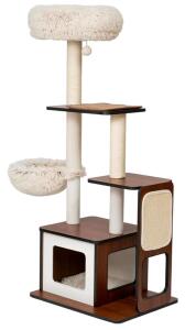 Premium Multi-Level Modern Cat Tree & Tower, 54-Inch