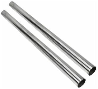 (2) Straight Pipe Stainless Steel T304 Tailpipe Tubing 48&rdquo; x 4''