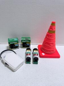 Sprinkler Heads, In Line Valves, Safety Cone & Lock Box