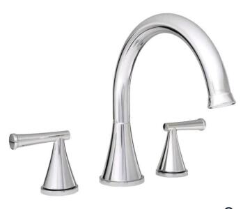 (2) ProFlo - PF2870CP - Willett Two Handle Roman Tub Faucet in Chrome, (Trim Only)