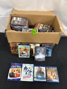 Assorted Movies. Visible titles include "True Grit," "Arctic Blast," and "Waterworld". <br/>