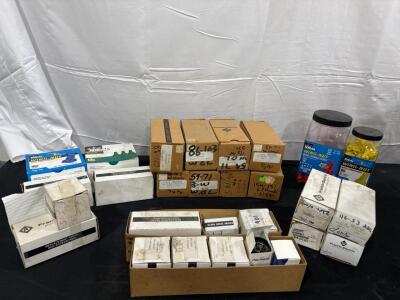 Franklin Electric Overload Kits & Capacitors, Ideal Wire Connectors - 22+ Box Lot, 220V/330V, Bulk & More