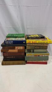 (23) Assorted Vintage Books