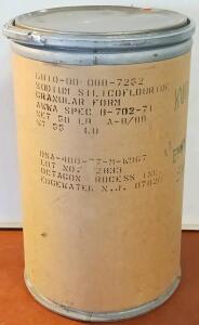 Medium-Size Cardboard Storage Barrel (Empty) - 23&frac12;"H x 14&frac12;"&oslash;