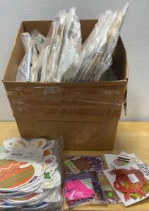Party and Easter Decorations - 21x18x19 Filled Box and 26x18x18 Filled Tub