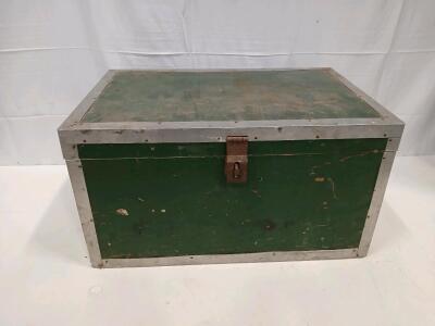 Wooden Chest W/ Divided Compartments