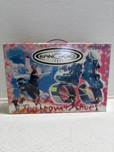 Kangoo Jumps KJJ-A Junior Rebound Boots, Size 6, Blue/Green, 48-120 lbs Range, Ages 6+, Original Box