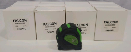 (12) Falcon Measures Tape 16Ft