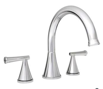 (2) ProFlo - PF2870CP - Willett Two Handle Roman Tub Faucet in Chrome, (Trim Only)