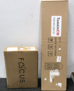 (1) Focus Brand Sleeping Bag NIB (1) Tuoxin Corner Shelf