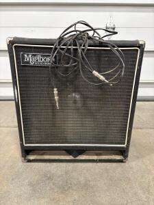 Marlboro Sound Works Combo Guitar Amplifier, Solid State, 12" Speaker, Cables Included