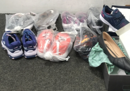 (9) Pairs Of New Womens Shoes