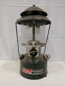 Coleman 288A700 Adjustable Two Mantle Gas Lantern, Green, 214-0481 Globe, 288-5891 Generator