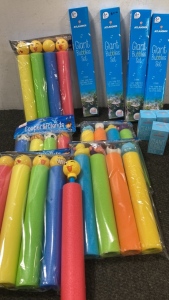 Water Blasters And Giant Bubble Sets