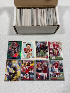 Box of HOF/Star NFL Football Cards.<br/>- 300+ Cards
