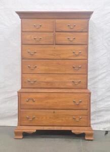 Cochrane Eight Drawer Chest & Drawers "35.5 Inches Wide, 55.5 Inches High
