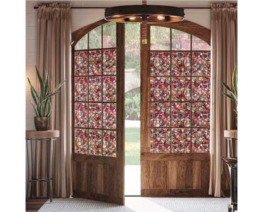Tempaper Pink Lemonade Tropical Removable Peel & Stick Wallpaper & Wood Contact Paper Wood Grain Peel & Stick Wallpaper Removable Self Adhesive
