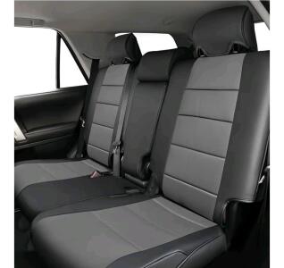 coverdream 4Runner Waterproof Leather Seat Covers & Funlife Original Hand-Drawn Stained Glass Window & FilmFILMGOO Window Privacy Film Rainbow Green Leaf
