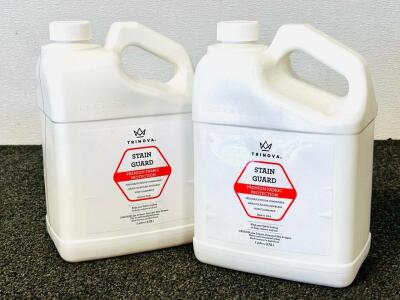 TriNova Stain Guard Premium Fabric Protector, Non-Aerosol, 2 x 1 Gallon Jugs, Indoor/Outdoor